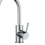 Grifo Monomando Alto Loa para Lavamanos Acabado Cromado