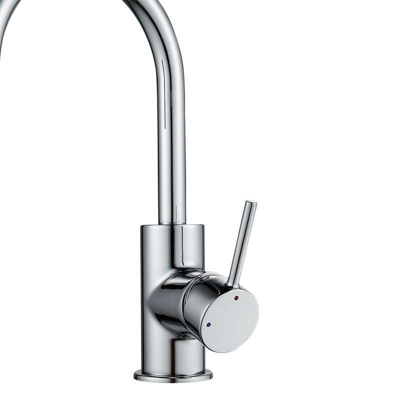 Grifo Monomando Alto Loa para Lavamanos Acabado Cromado