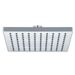 Cabeza de Ducha Cuadrada Lana de 20 cm Acabado Cromado