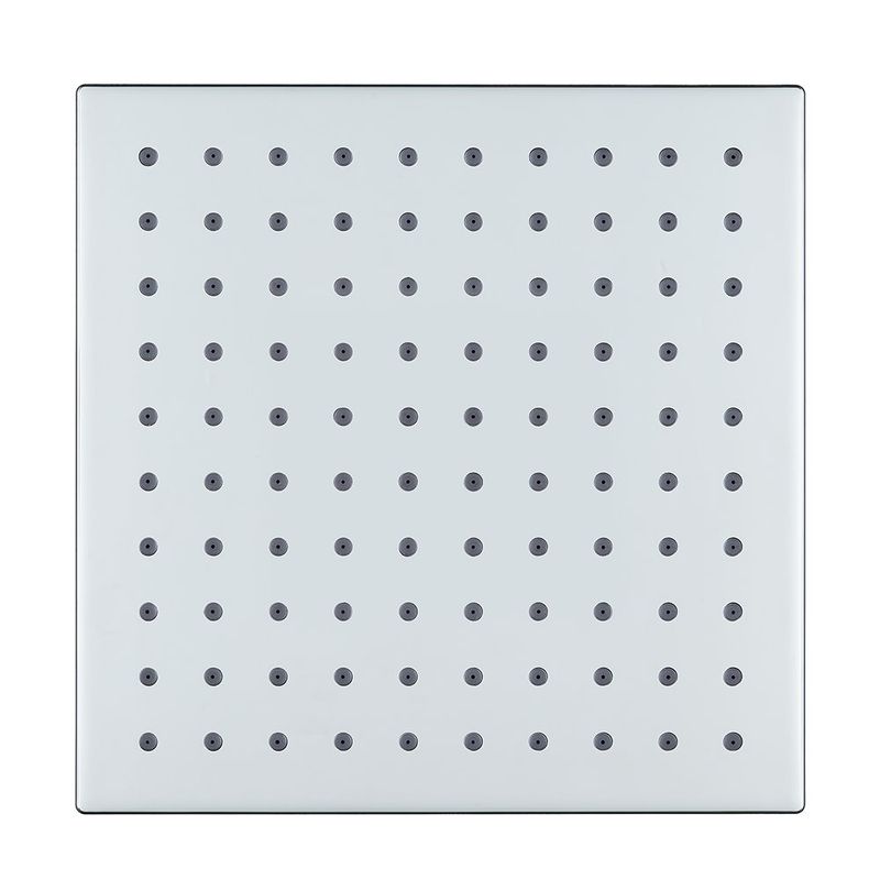 Cabeza de Ducha Cuadrada Lana de 20 cm Acabado Cromado