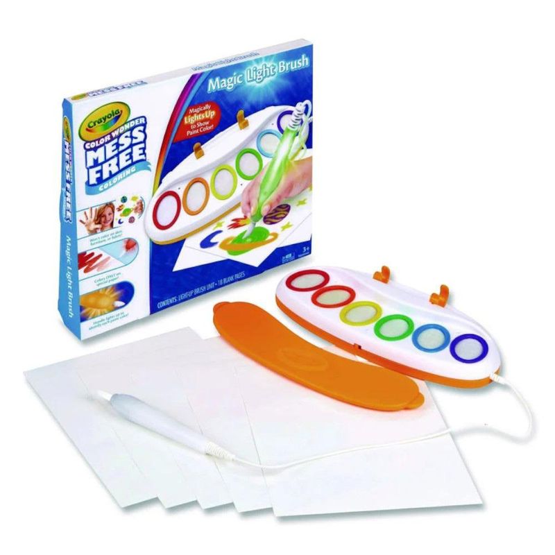 Set de pintura Crayola Color Wonder Magic Light Brush 18 piezas