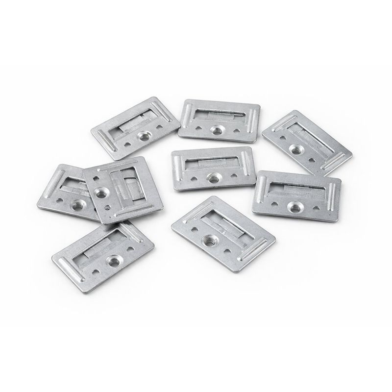 Clips de Fijación para Panel WPC en Pared Paquete de 50 Unidades