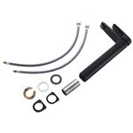 Grifo Monomando Alto Remix para Lavamanos Color Negro Mate