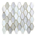 Malla Decorativa Kyoto de 30 x 30 cm Color Blanco