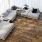 Piso Cerámico Merlot Acabado Mate de 19 x 120 cm