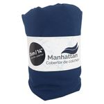 Sabana Cobertor Manhattan Tamaño King Color Azul