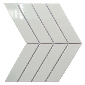 Malla Decorativa Zion de 32 x 22 cm Color Blanco