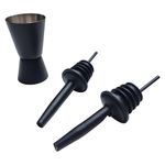 Set de Bar de 8 Piezas en Color Negro