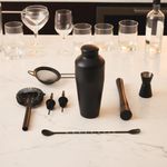 Set de Bar de 8 Piezas en Color Negro