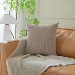 Cojín de Corduroy Relleno de 40 x 40 cm Colores Surtidos