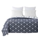 Frazada Estampada Reversible King Color Gris