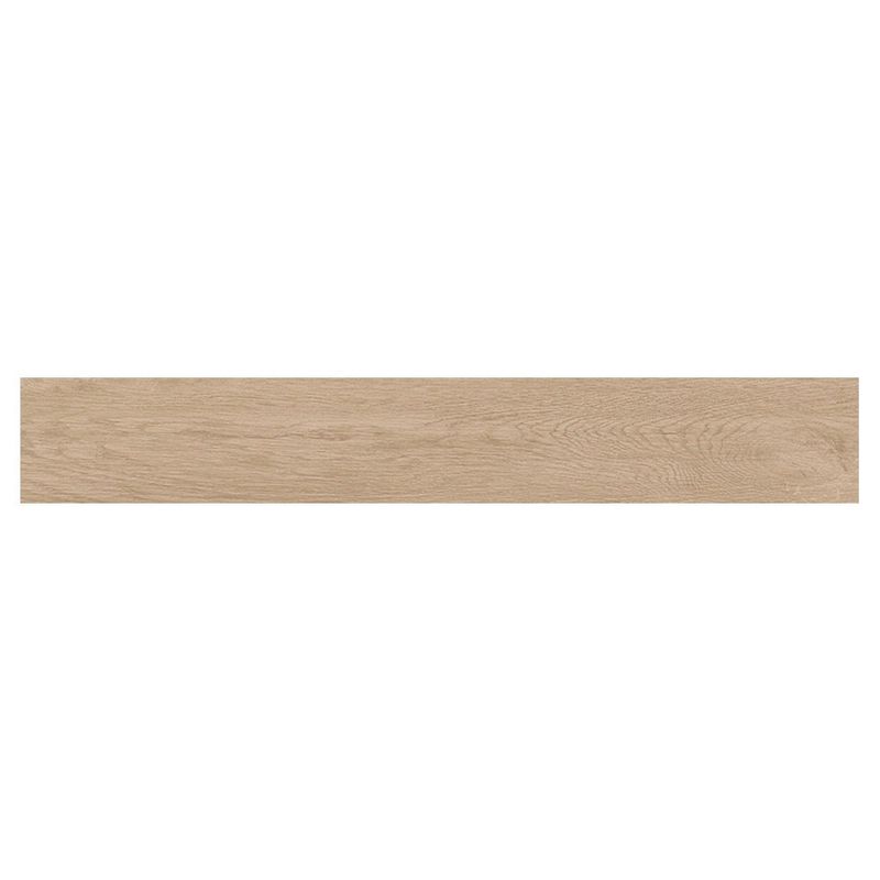 Piso Cerámico Rieti Brown Acabado Mate Color Café de 19 x 120 cm en Caja de 2.28 m²