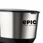Cafetera de 10 Tazas EPIC con Jarra de Acero Inoxidable