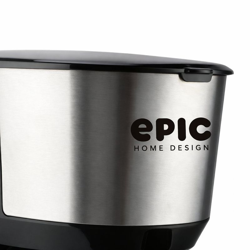 Cafetera de 10 Tazas EPIC con Jarra de Acero Inoxidable