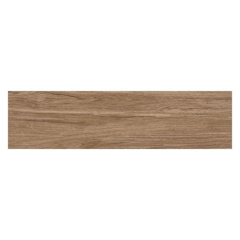 Piso Cerámico Tennessee Amber Color Café Mate de 15.4 x 60 cm en Caja de 1.56 m²