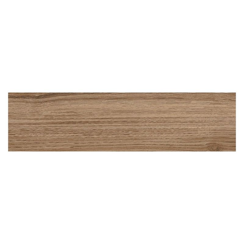 Piso Cerámico Tennessee Amber Color Café Mate de 15.4 x 60 cm en Caja de 1.56 m²