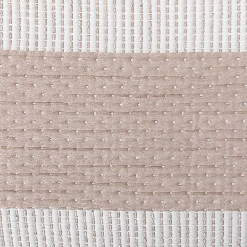 Frazada Estampada Reversible Queen Color Taupe