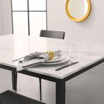 Set de 6 Anillos para Servilleta Color Dorado con Diseño Ondulado