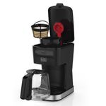 Cafetera Programable Black+Decker de 12 Tazas con Jarra de Vidrio