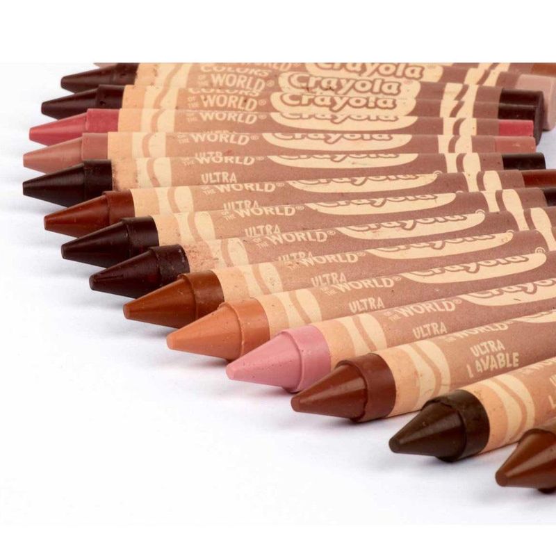 Crayones Lavables Crayola Colors Of The World 24 Piezas