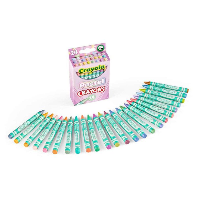 Set de 24 Crayones Pastel Crayola No Tóxicos