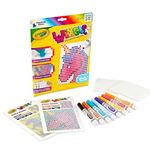 Set de Arte Crayola Wixels Unicornio con Marcadores y Plantillas