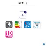 Grifo Monomando Bajo Remix para Lavamanos Acabado Cromado