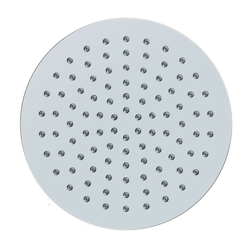 Cabeza de Ducha Redonda Kouta de 20 cm Acabado Cromado