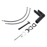 Grifo Monomando Bajo Remix para Lavamanos Color Negro Mate