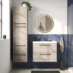 Grifo Monomando Bajo Remix para Lavamanos Color Negro Mate