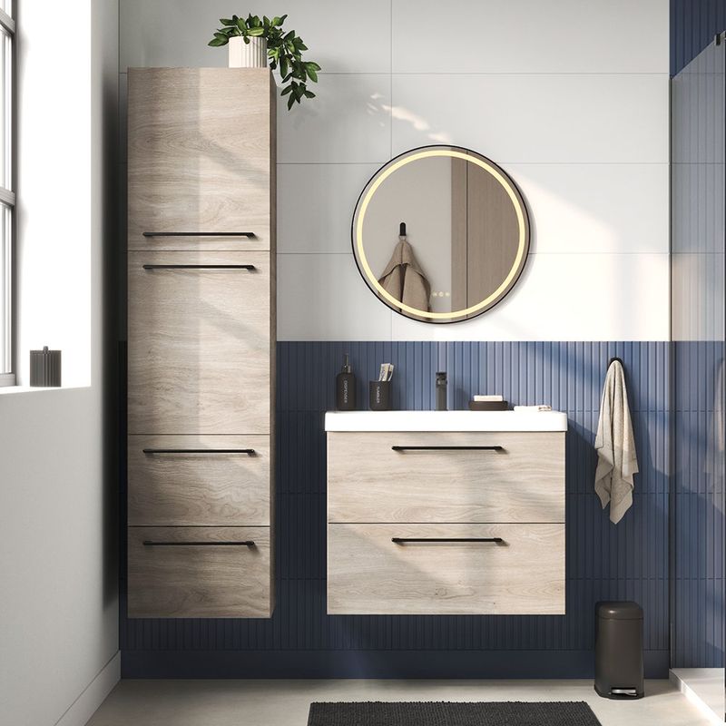 Grifo Monomando Bajo Remix para Lavamanos Color Negro Mate