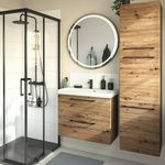 Grifo Monomando Bajo Remix para Lavamanos Color Negro Mate