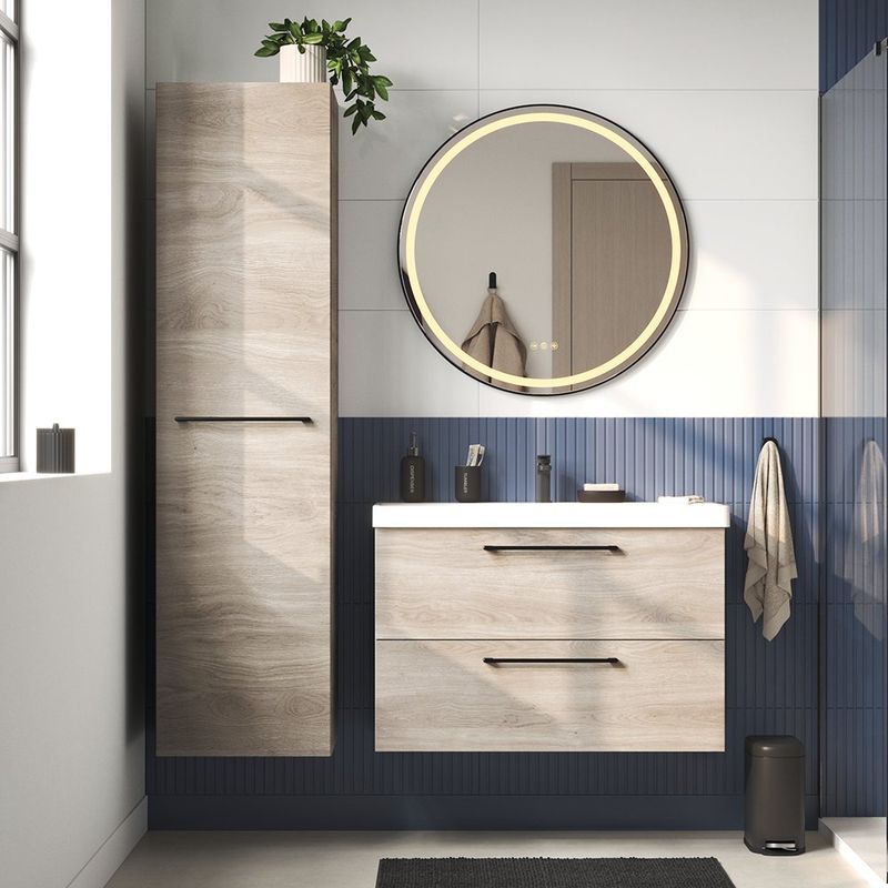 Grifo Monomando Bajo Remix para Lavamanos Color Negro Mate