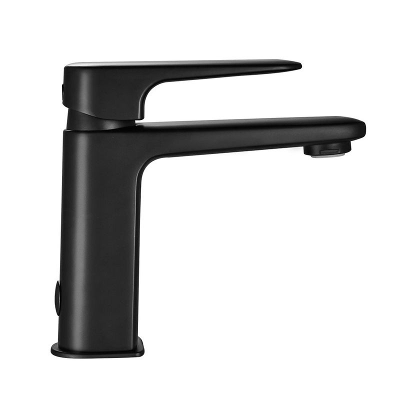 Grifo Monomando Bajo Remix para Lavamanos Color Negro Mate