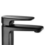 Grifo Monomando Bajo Remix para Lavamanos Color Negro Mate