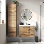 Grifo Monomando Bajo Remix para Lavamanos Color Negro Mate