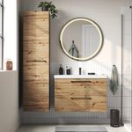 Grifo Monomando Bajo Remix para Lavamanos Color Negro Mate