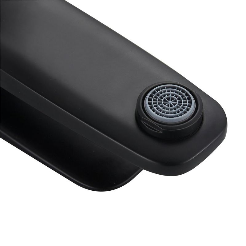 Grifo Monomando Bajo Remix para Lavamanos Color Negro Mate