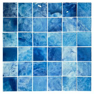 Malla Decorativa Osaka de 30 x 30 cm Color Azul