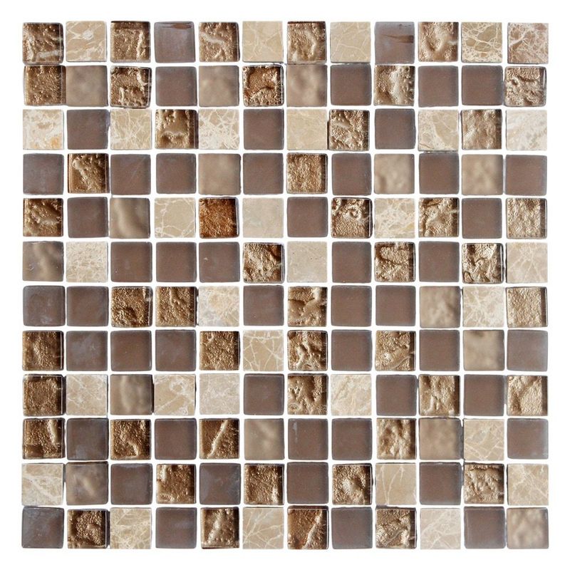 Malla Decorativa Malta de 30 x 30 cm Color Beige