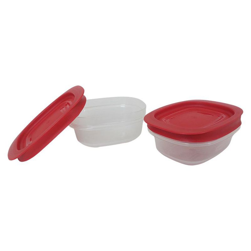 Set de 2 Recipientes Rectangulares Rubbermaid Easystore de 183 ml