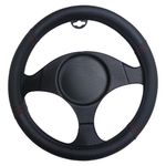 Cubre Volante Racingtec Premium con Puntos Color Negro