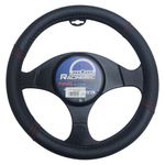 Cubre Volante Racingtec Premium con Puntos Color Negro