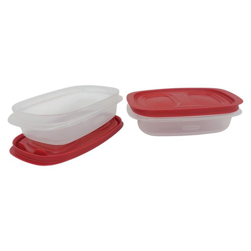 Set de 2 Recipientes Rectangulares Rubbermaid Easystore de 844 ml