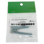 Tornillo para Estufa con Tuerca para Fijación 1/8 x 2 1/2 Plg en Set de 6 Uds