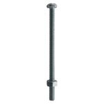 Tornillo para Estufa con Tuerca para Fijación 1/8 x 2 1/2 Plg en Set de 6 Uds