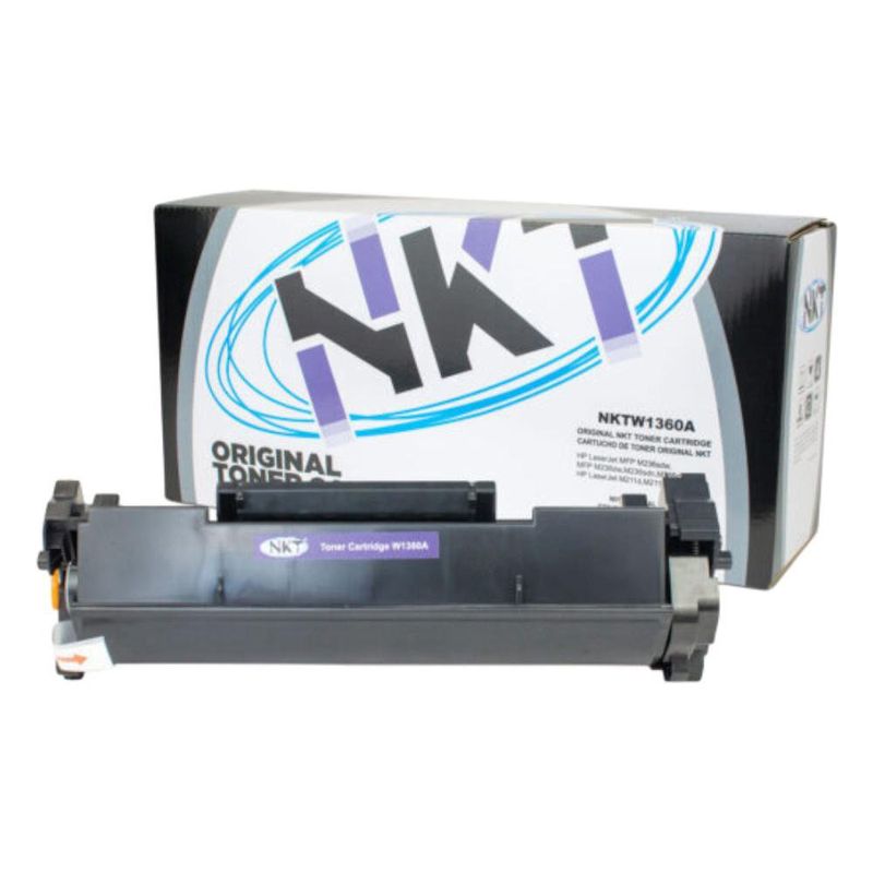 Tóner Láser Negro NKT con Chip Compatible con W1360A