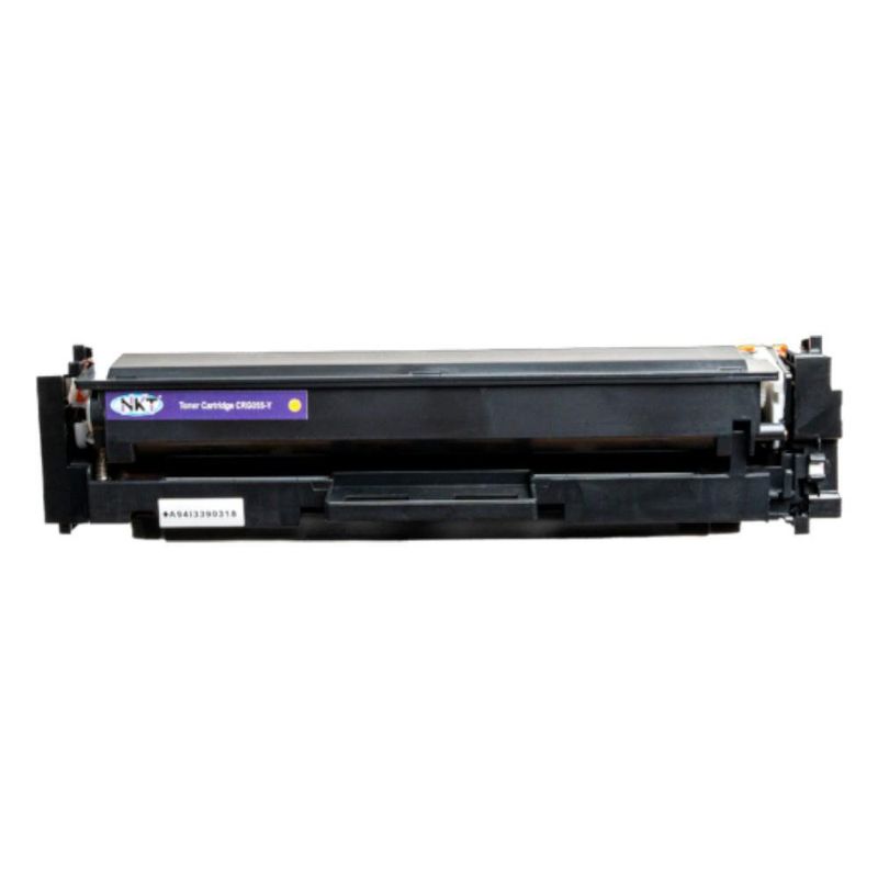 Toner Láser Amarillo NKT con Chip para Canon CRG‑055‑Y