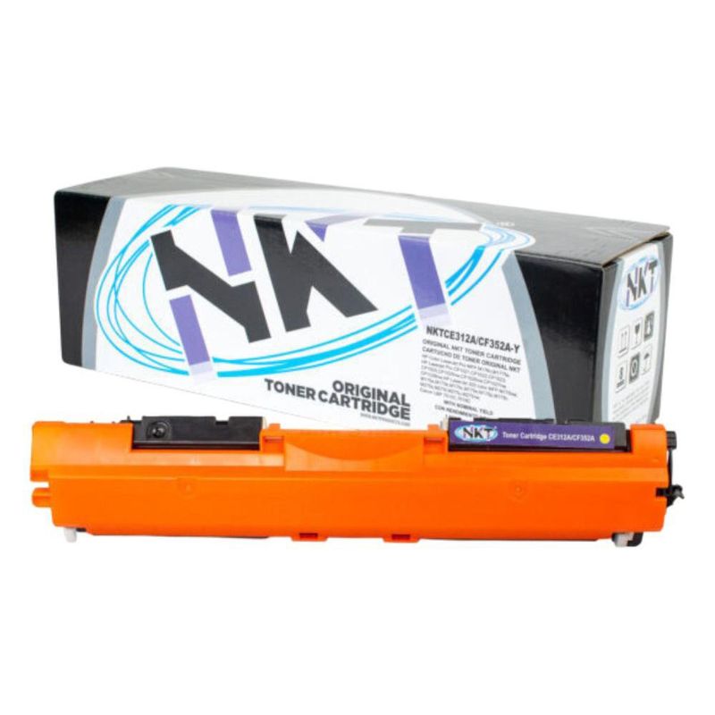 Tóner Láser Amarillo NKT Compatible con CF352A y CE312A