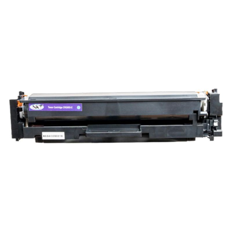 Toner Láser Cian NKT con Chip para Canon CRG‑055‑C